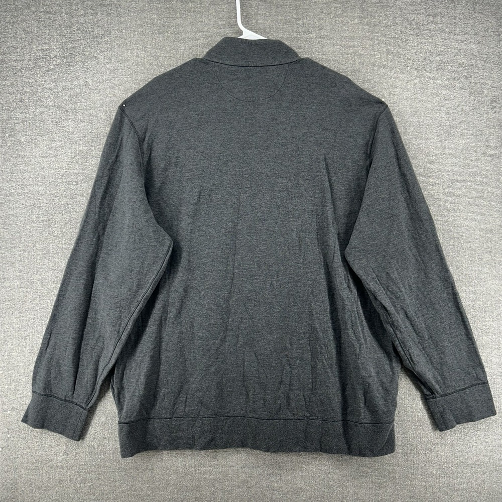 Polo Ralph Lauren Performance 1/4 Zip Pullover Sweater Men Size XXL Gray Casual - Picture 7 of 8